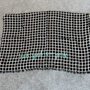 Kate Spade large shawl type scarf
